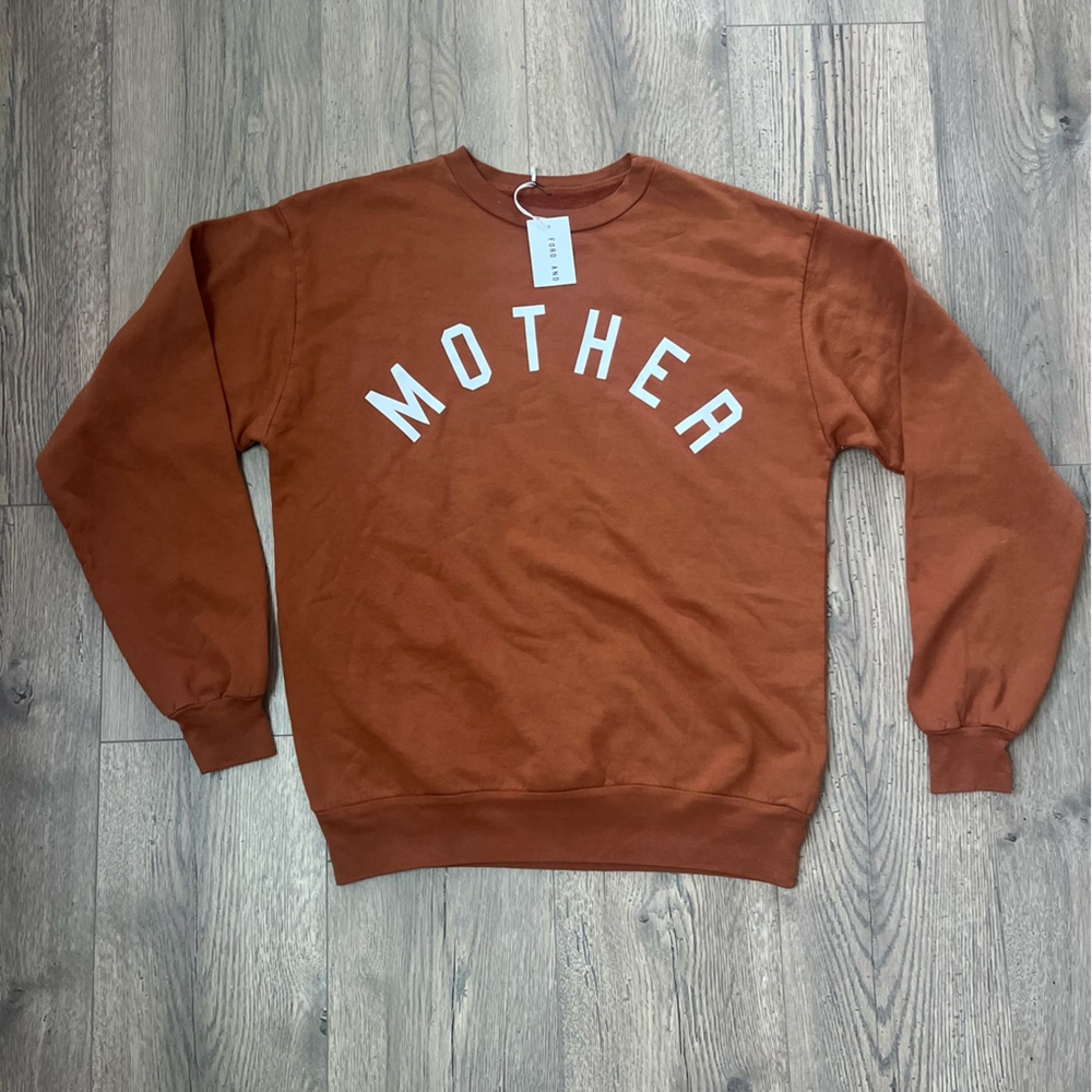 Mother Rust Sweatshirt